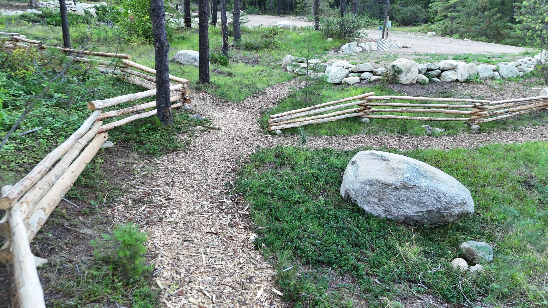 Campsite view near the Little Slocan River